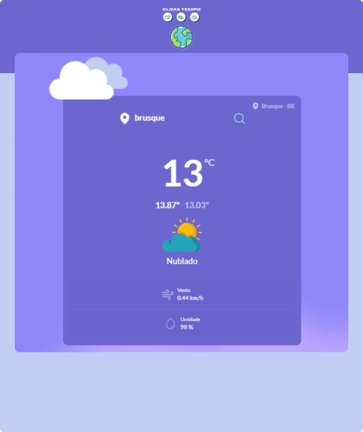 Clima Tempo