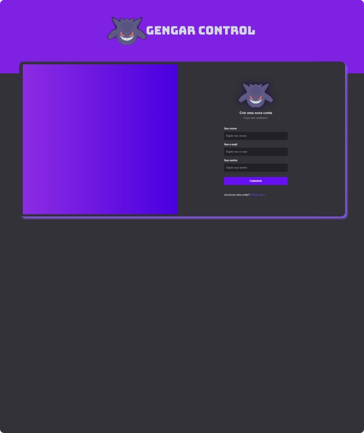 Controle de Finanças com Login