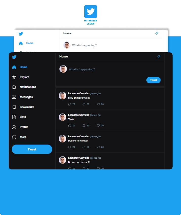 UI Twitter Clone